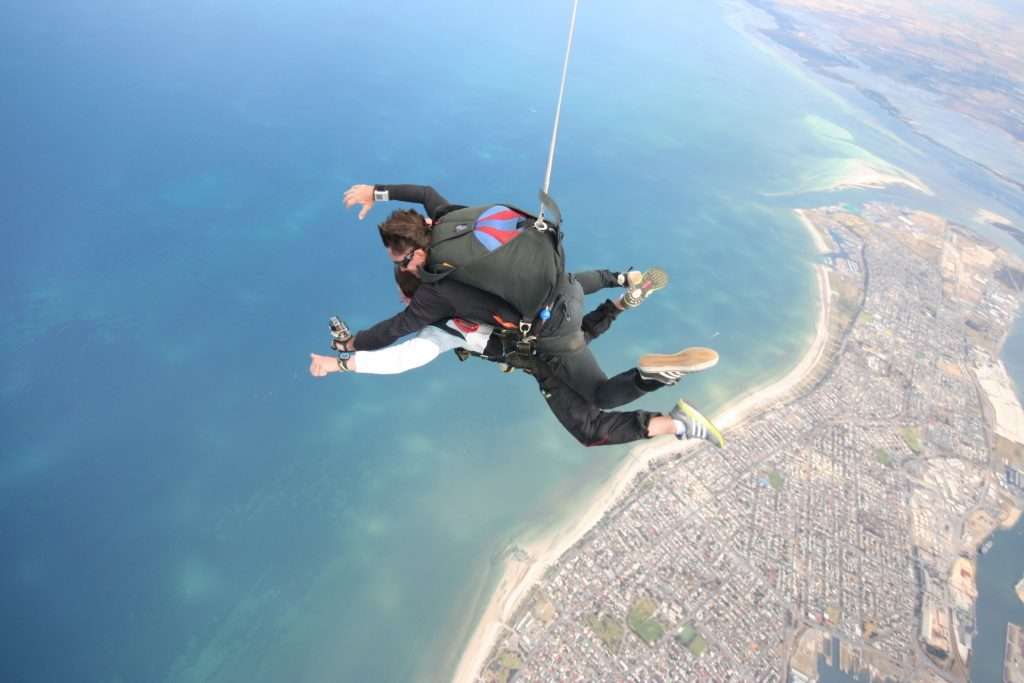 Coastal Skydive for amazing scenery