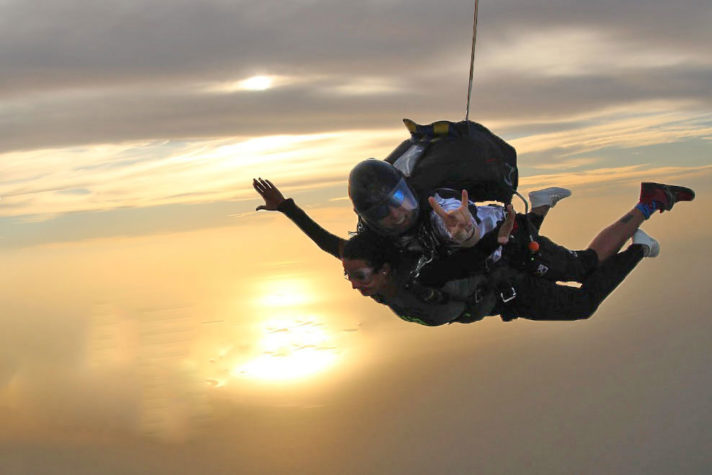 Semaphore Sunset Skydive
